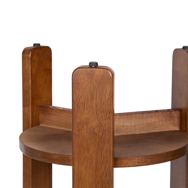 Kate and Laurel Foxford Round Wood Side Table