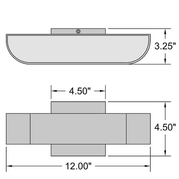 Access Lighting Montreal - LED Outdoor Wall Light - Black Finish - Frosted Glass Shade