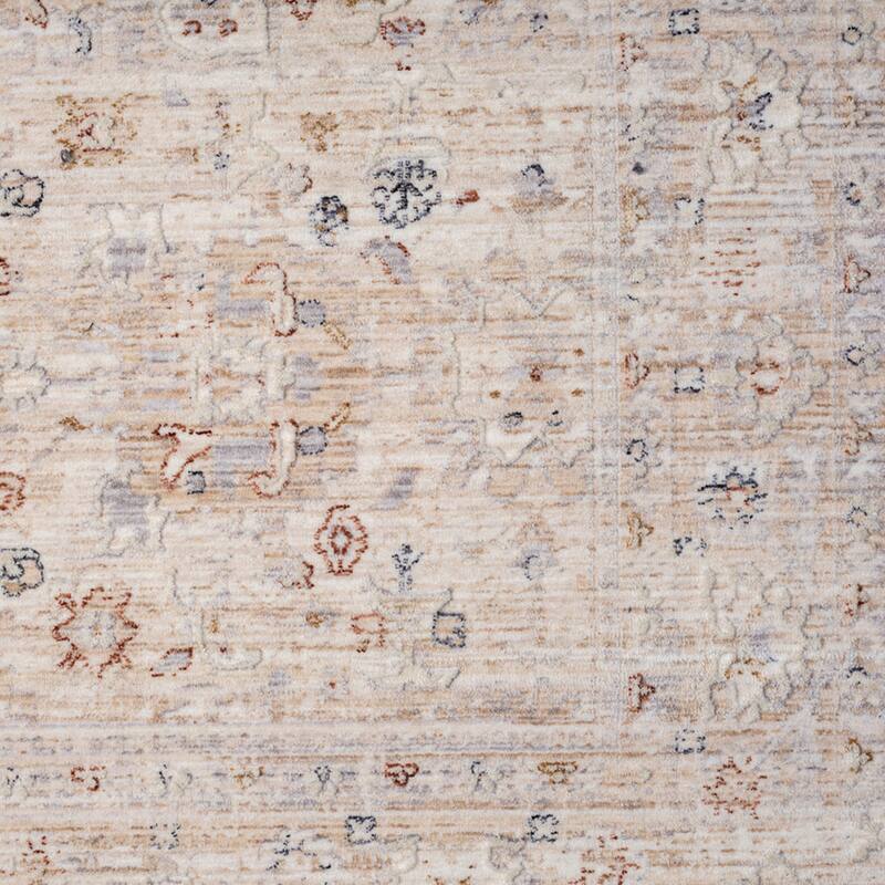 Sevita Lancaster Bordered Area Rug
