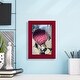 preview thumbnail 21 of 138, Pink Yellow Cactus III -Framed Print w/glass-Cherry Red