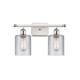 Option White and Polished Chrome / Clear