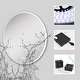 preview thumbnail 6 of 9, Round Frameless Wall Mount Anti Fog LED Light Bathroom Vanity Mirror