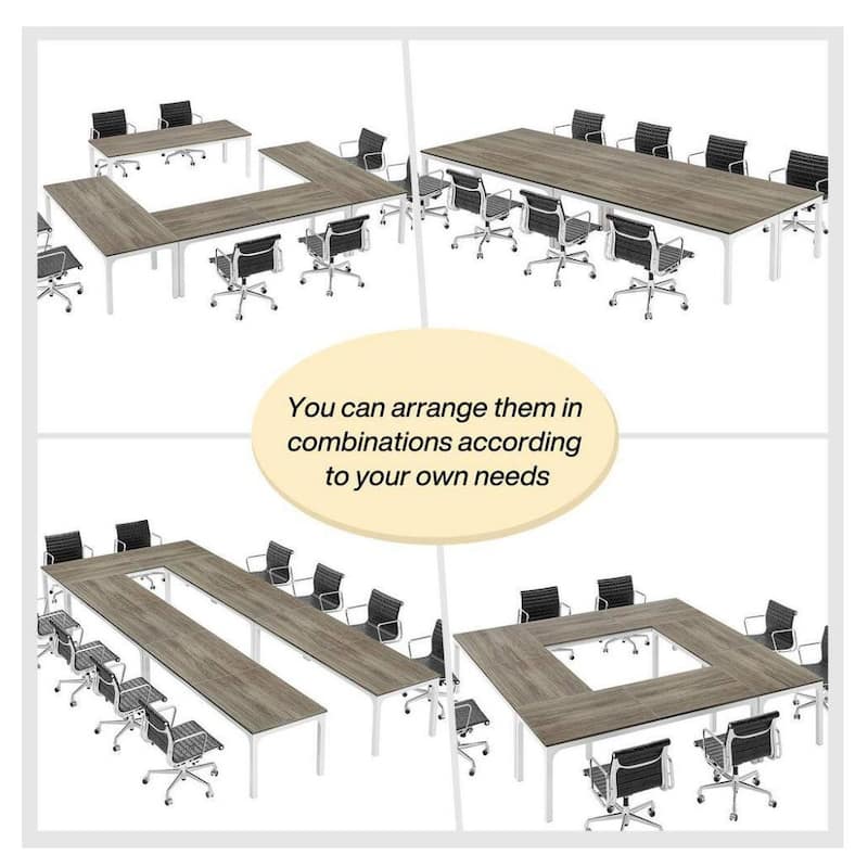 78" Dining Table Large Rectangle Kitchen Dinner Table for 6-8 People Long Modern Dining Room Furniture (Table only)