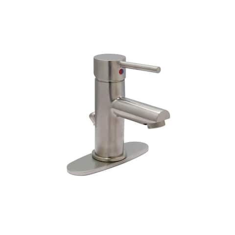 Huntington Brass Lavatory Faucet in a PVD Satin Nickel Finish - 7'6" x 9'6"