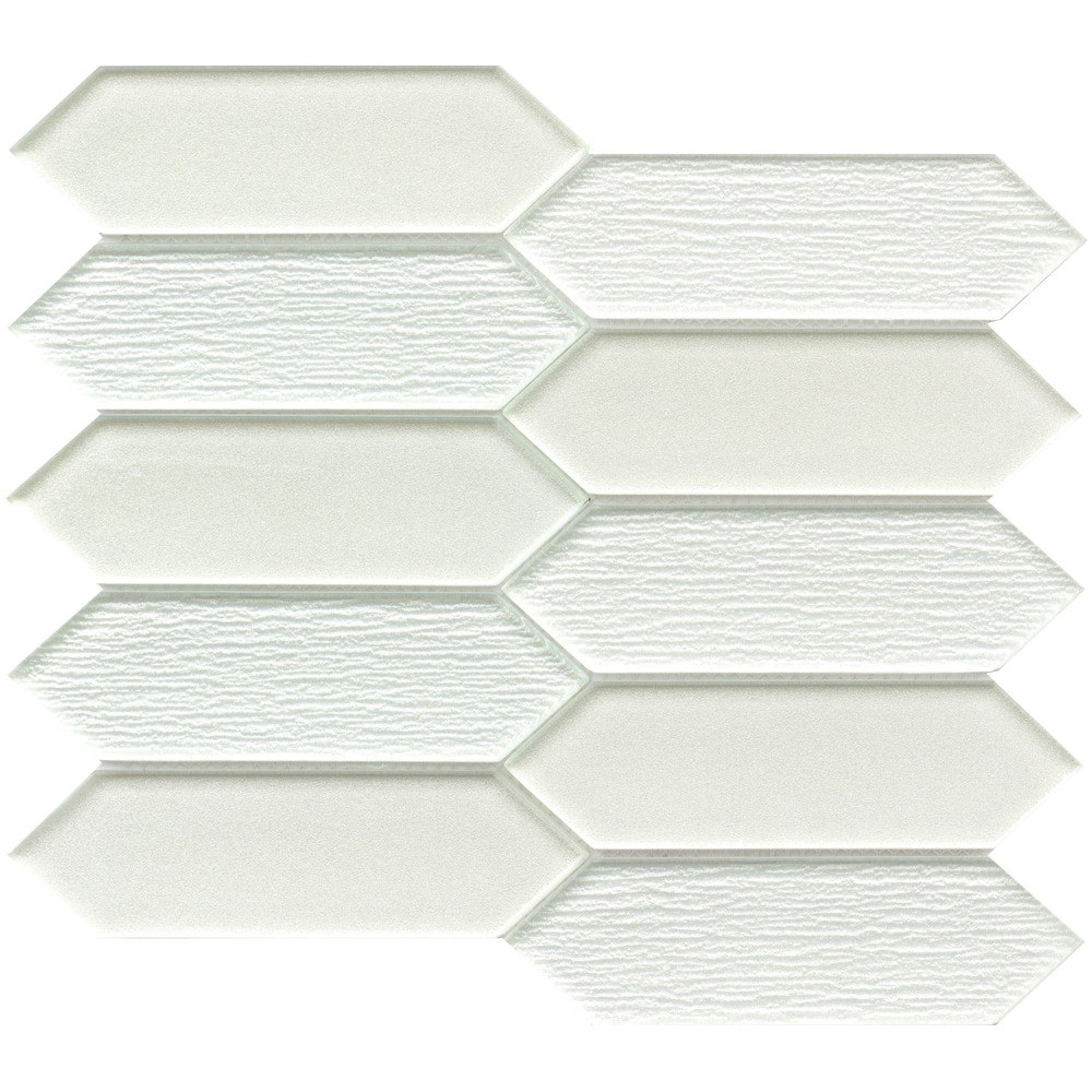 Emser Tile Picket - Linear Hexagon Mosaic Floor and Wall Tile -