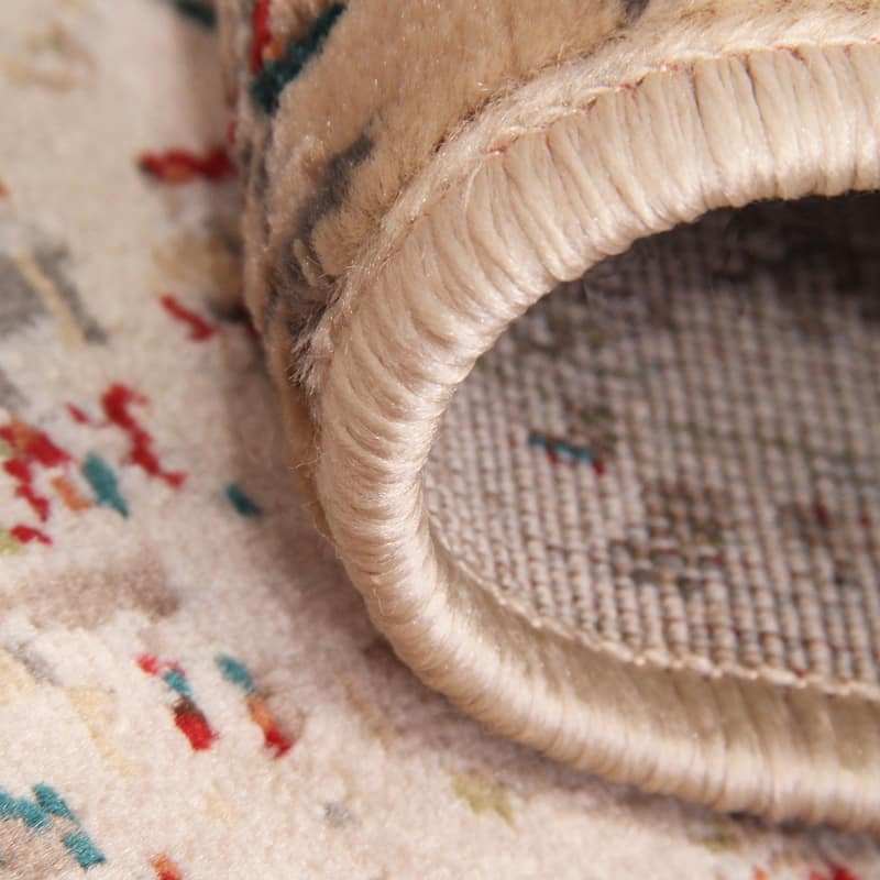 Superior Marquis Vintage Distressed Medallion Indoor Area Rug