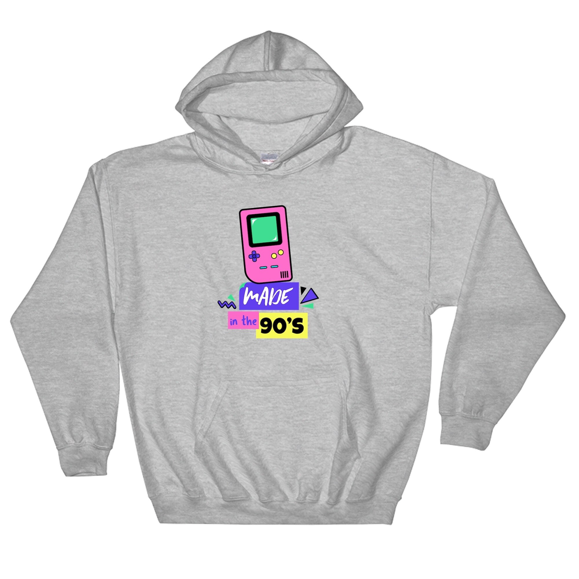 Shop Made In The 90s Pullover Pocket Hoodie On Sale Overstock