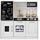 preview thumbnail 1 of 5, Pretend Play Kitchen Wooden Toy Set for Kids with 11 Accessories
