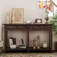 Buy Farmhouse Entryway Table Online At Overstock Our Best Living Room Furniture Deals