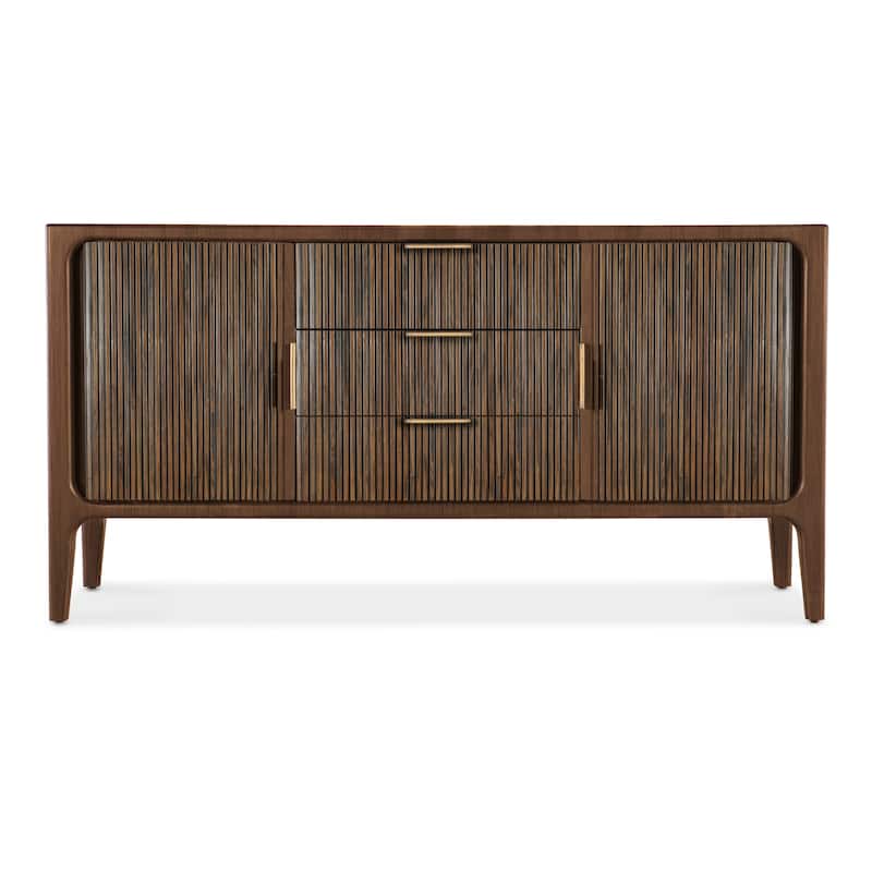 Hooker Furniture M22-85410 Archer 71" Wide 3 Drawer Mahogany Accent