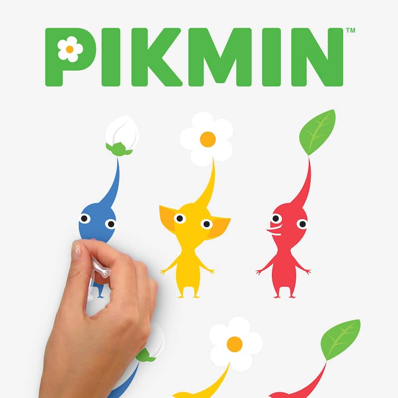 RoomMates Nintendo Pikmin Characters Wall Decals