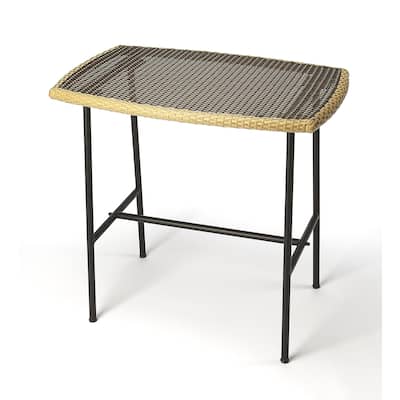 Freeport Rattan & Iron Pub Table