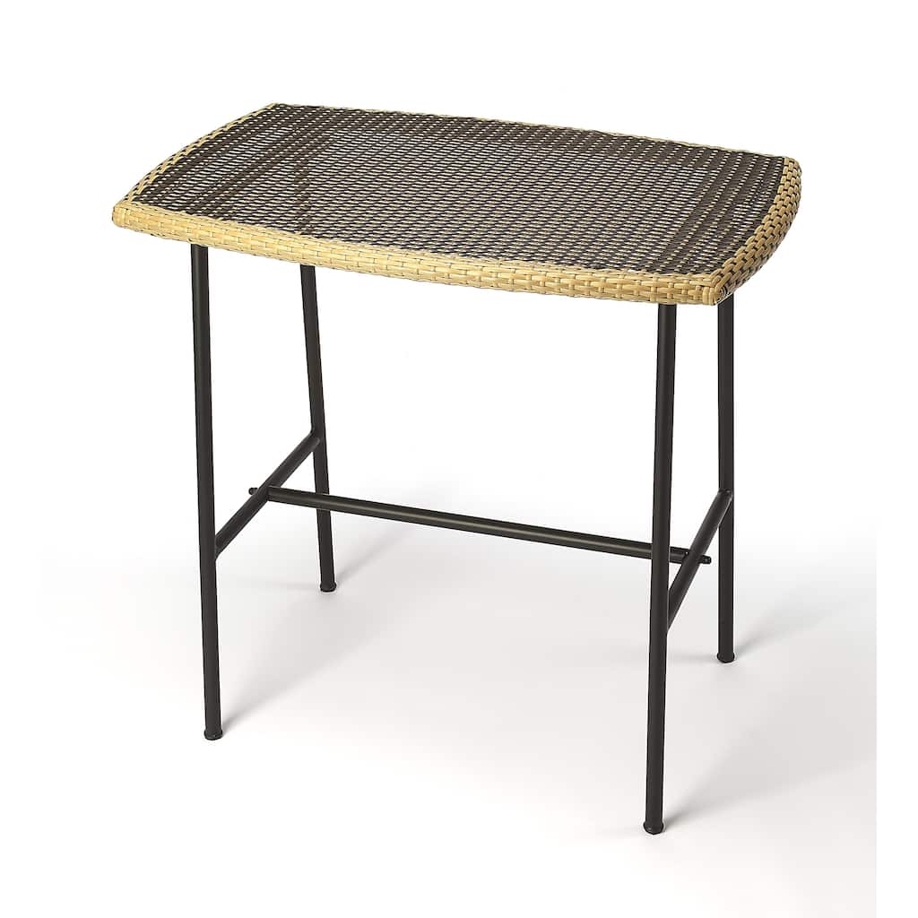 Freeport Rattan & Iron Pub Table