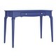 preview thumbnail 22 of 27, Daniella 1-drawer Wood Accent Office Writing Desk by iNSPIRE Q Bold Twilight Blue