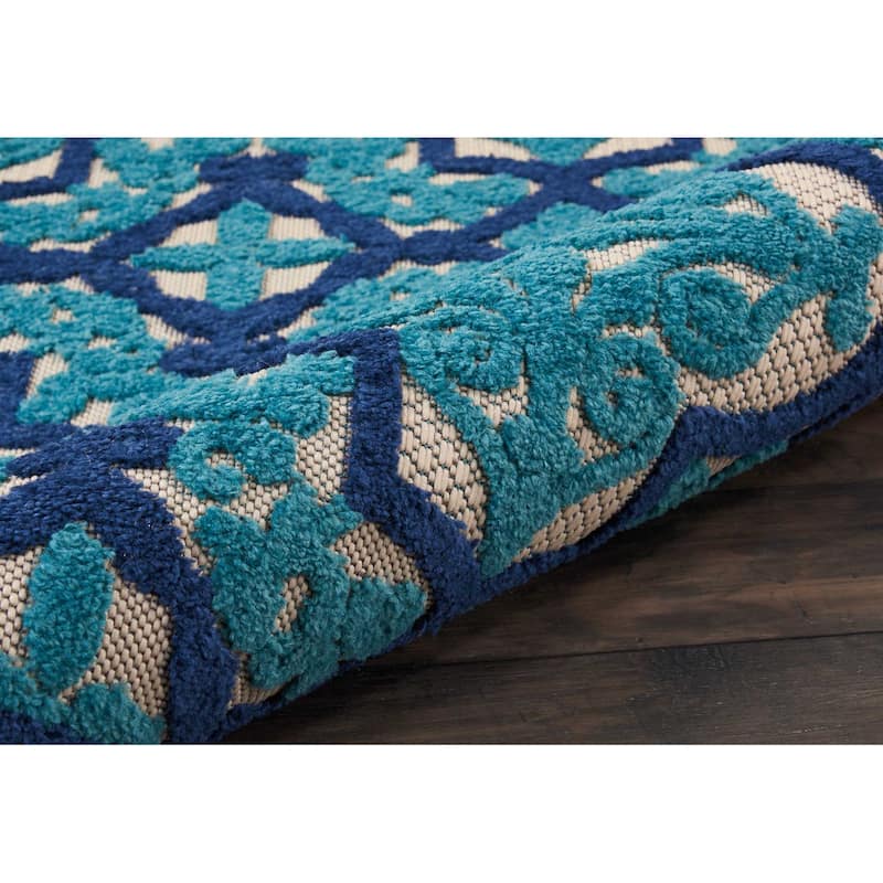 Nourison Aloha Indoor/Outdoor Geometric Area Rug