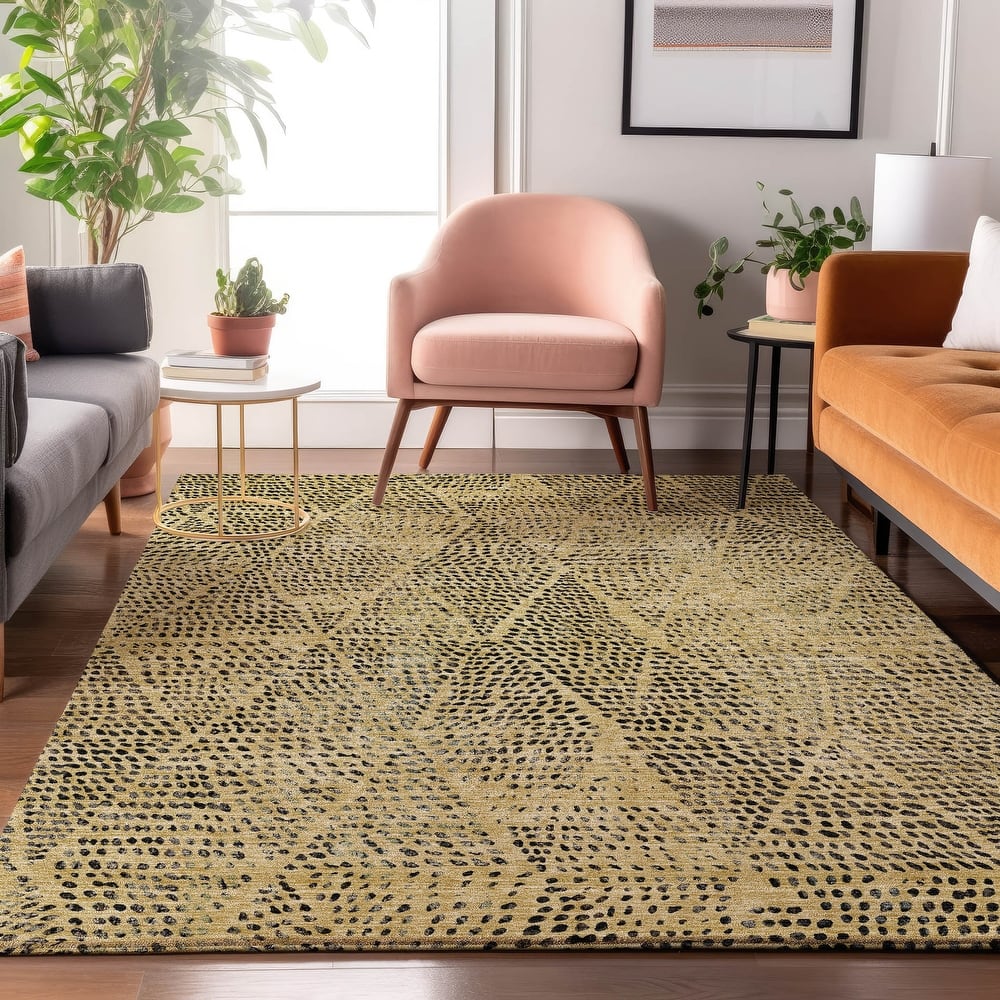 Premium Washable Super Soft Diamond Modern Mayfield Rug