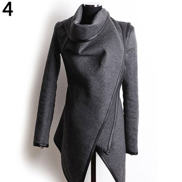 Shop Women S Autumn Winter Elegant Irregular Design Long Sleeve