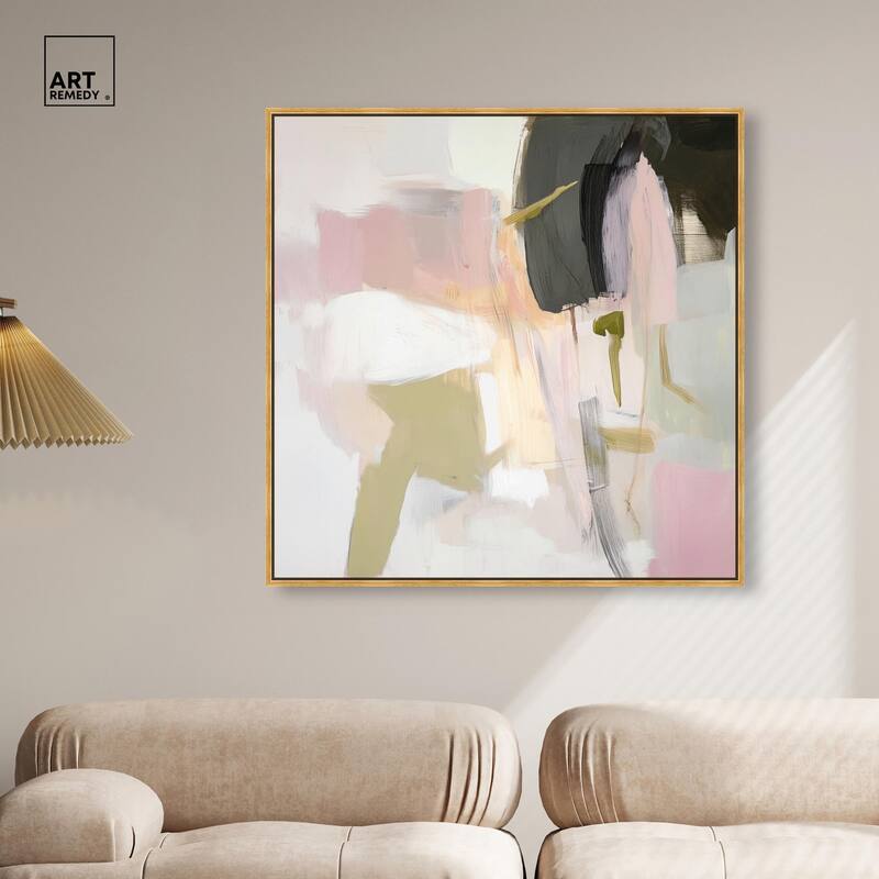 Dynamic Color IV Canvas by Art Remedy