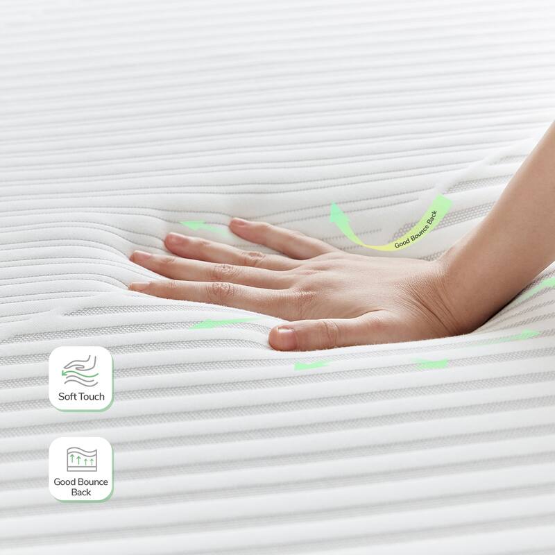 Novilla 10 Inch Gel Memory Foam Mattress in a Box