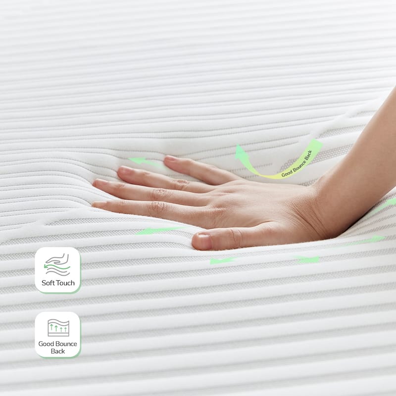Novilla 8 Inch Gel Memory Foam Mattress in a Box