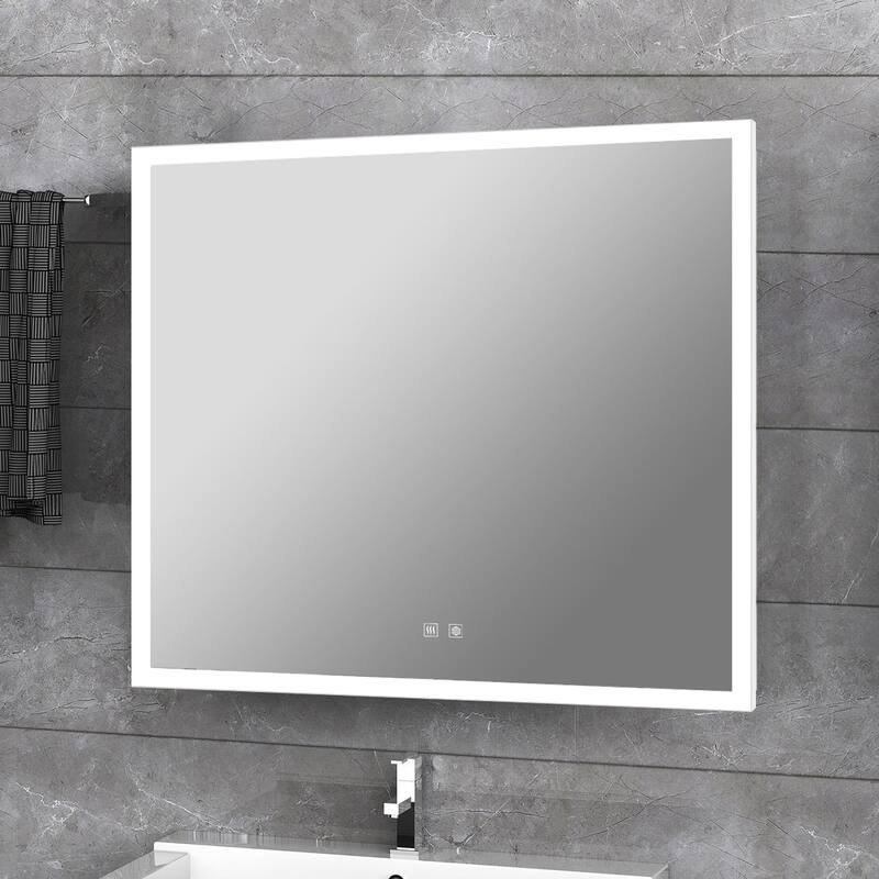 Aurorium LED Bathroom Vanity Mirror - N/A