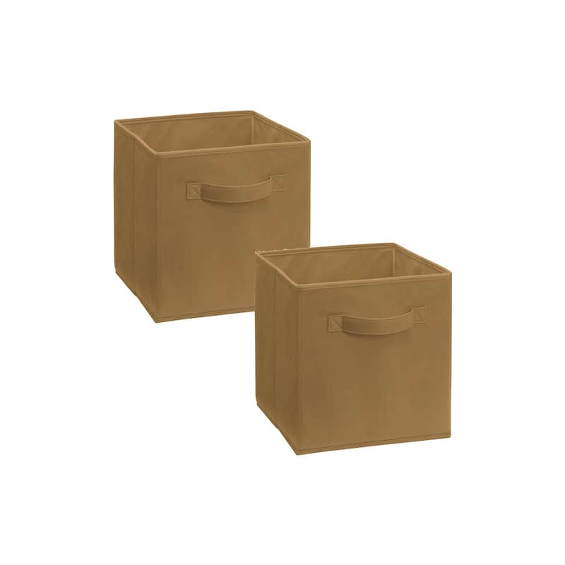 ClosetMaid Cubeical Fabric Drawer - 2 Pack - Mocha