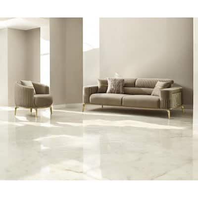 Montella 2 Pieces Living Room Sets 1 Sofa 1 Chair