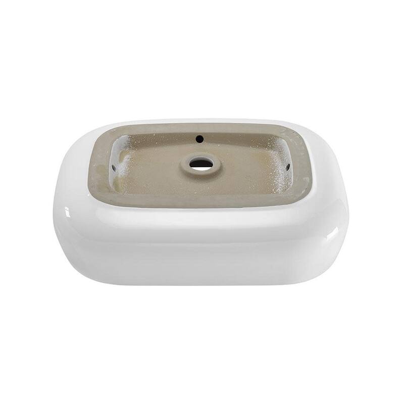 Swiss Madison Chateau 22" Rectangular Ceramic Vessel Bathroom Sink