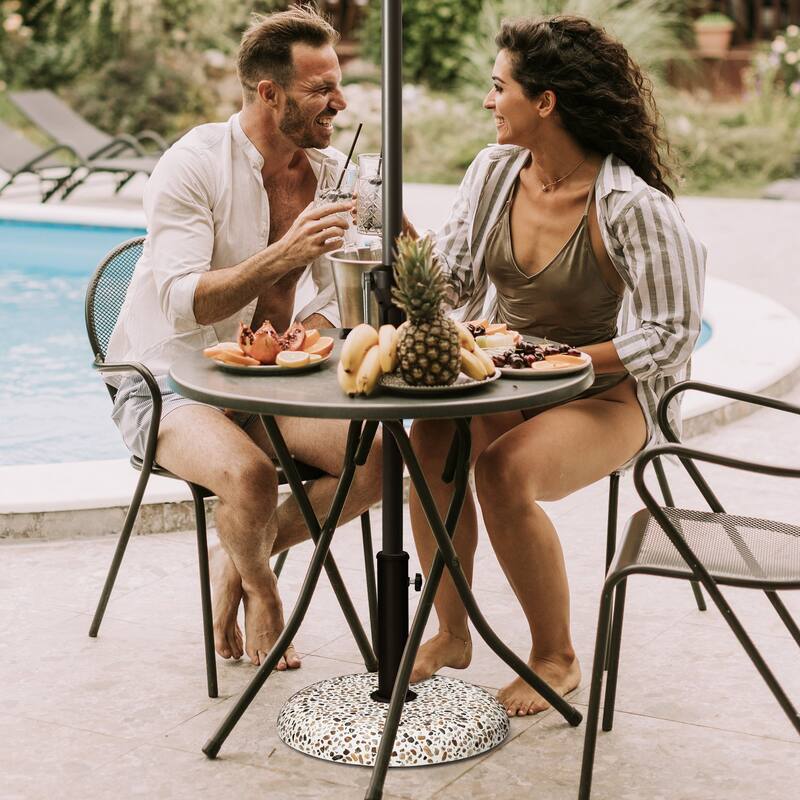 Heavy Duty Round Base Stand for Outdoor Patio Market Umbrella
