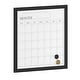 preview thumbnail 26 of 34, Martha Stewart Dry Erase Magnetic Monthly Calendar and with Woodgrain Frame