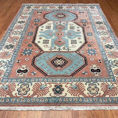 HERAT ORIENTAL Handmade Tabriz Ardabil Wool Rug - 6'9" x 9'5"