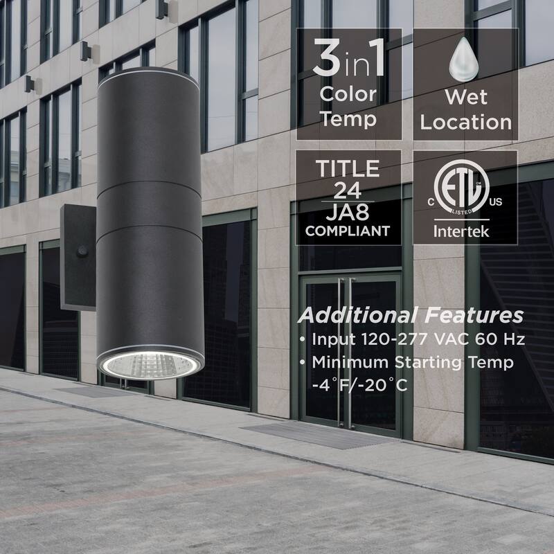 AFX Everly Outdoor LED Ceiling Light - Adjustable CCT
