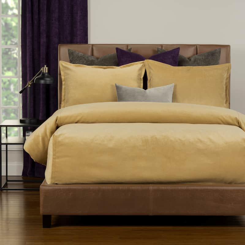 Mixology Padma 7 Piece Bedcap Comforter Set - Old Gold - California King