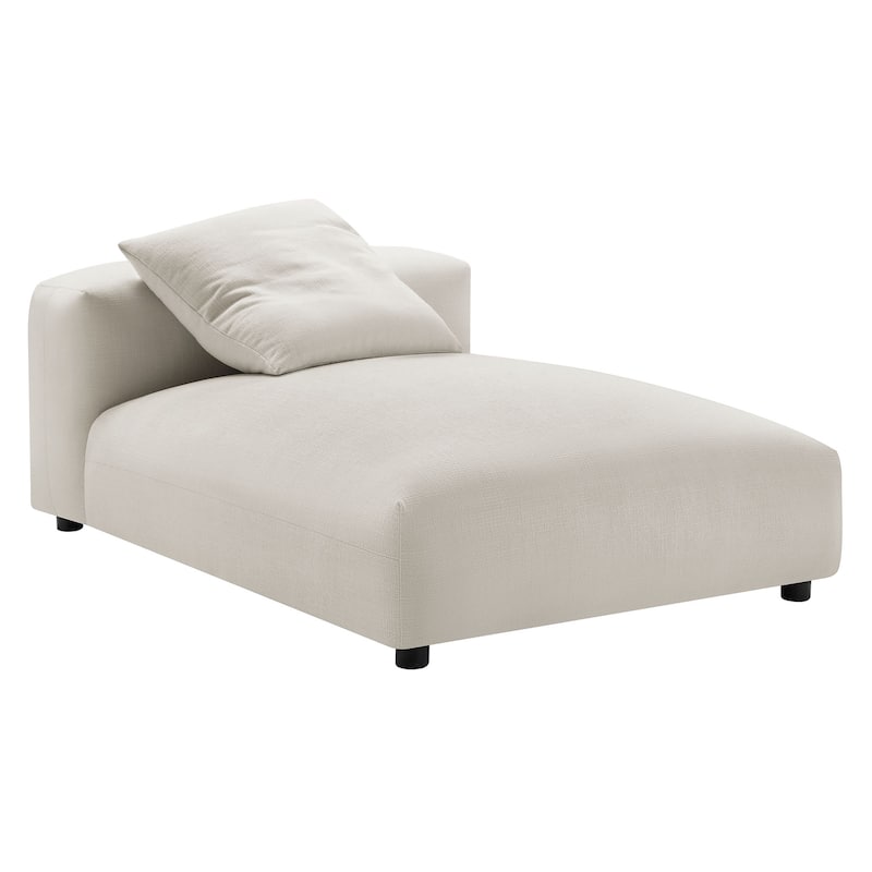 Solace 4-Piece Modular Upholstered Fabric Sectional Sofa