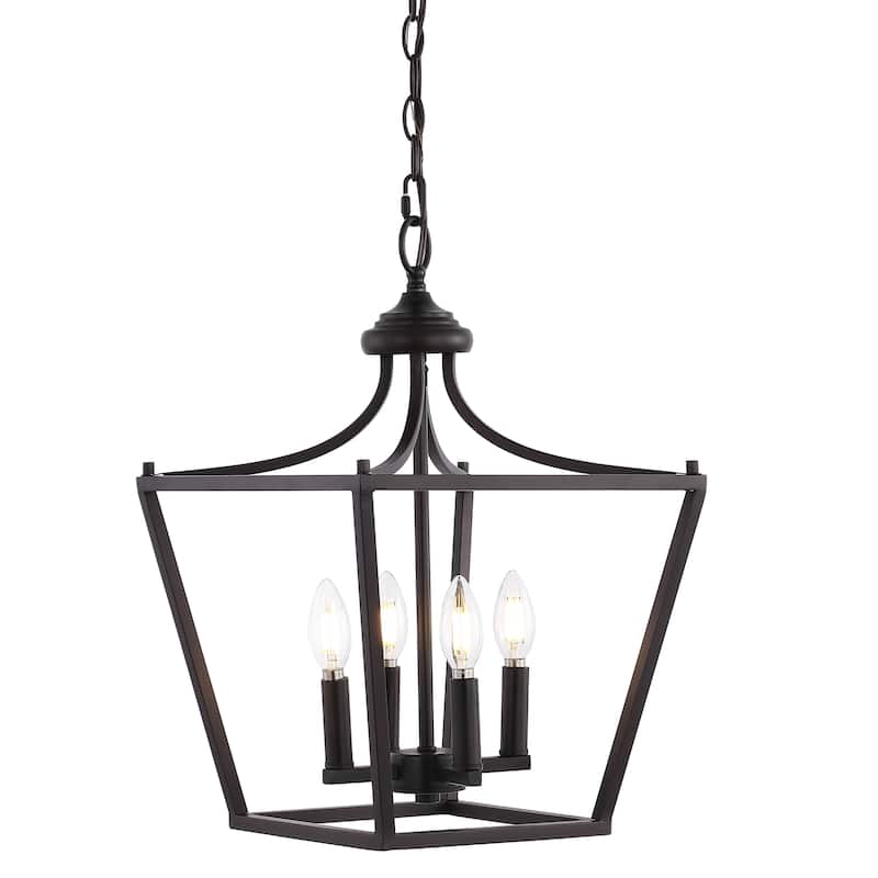 Camden Light Iron Classic Midcentury Pendant Lantern by JONATHAN Y