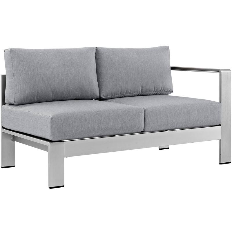Beach Outdoor Patio Aluminum Loveseat