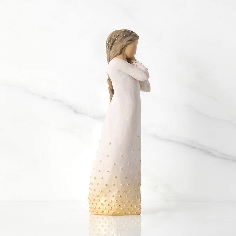 Willow Tree Wishing, A Beautiful Wish for You, 6.5" Sculpted Hand-Painted Figure