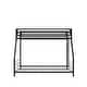 preview thumbnail 4 of 13, Signature Sleep Coen Kids' Bunk Bed with Reversible Ladder, Twin/Full, Black