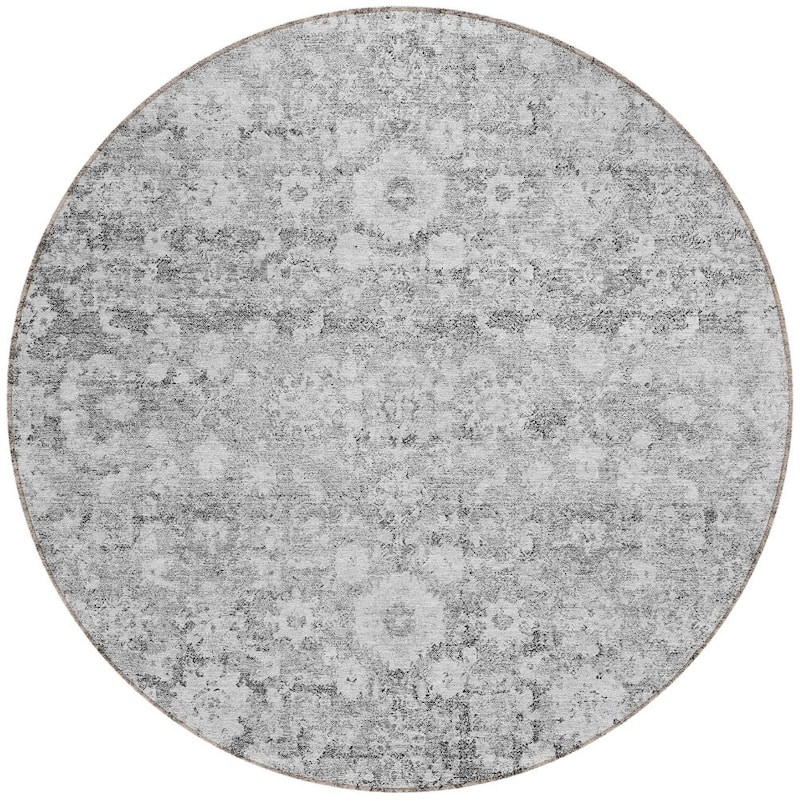 HomeRoots Oriental Traditional Rectangle Outdoor Rug