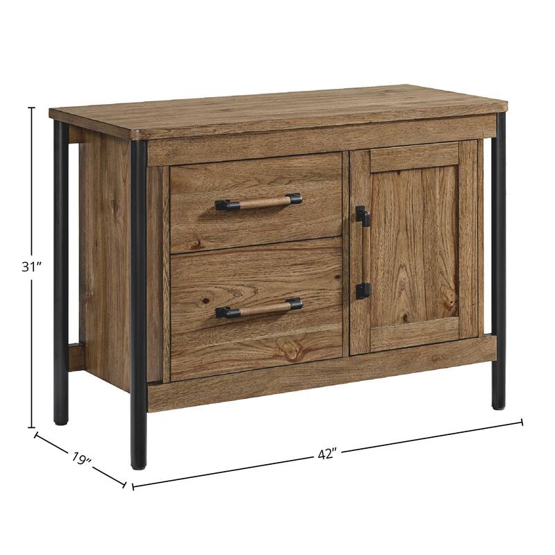 Norcross 42" 2-Drawer Sideboards, Hickory