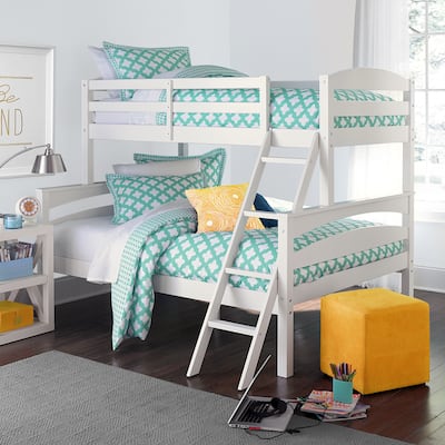 Avenue Greene Randall Kids' Twin-over-Full Wood Bunk Bed Frame