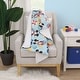 preview thumbnail 5 of 3, Disney Mickey Mouse Summertime Splash Sherpa Baby Blanket