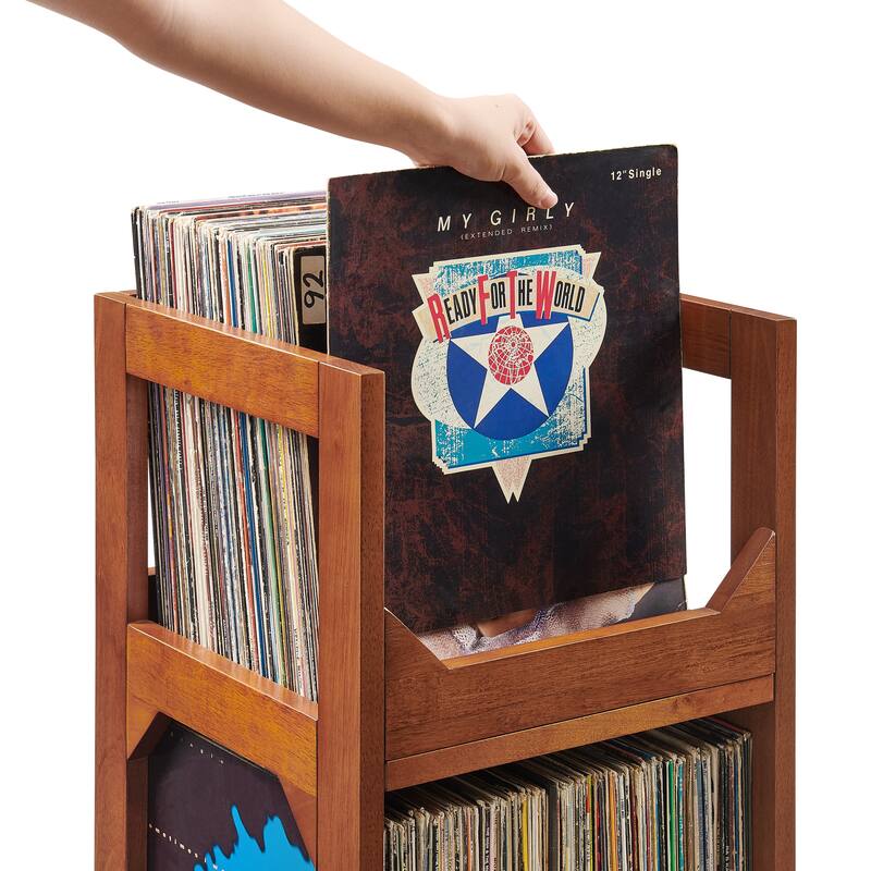 Crosley Asheville Small Record Storage Stand