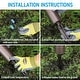 preview thumbnail 7 of 6, 5CCT Low Voltage LED Bollard Pathway Lights, Modern Outdoor Landscape Lights, Oil Rubbed Bronze - 4 Pack