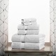 preview thumbnail 53 of 71, Superior Egyptian Cotton Pile Heavyweight 6-Piece Towel Set 6-Piece Set - Silver