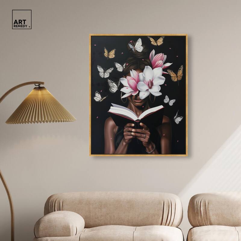 Pages of Flight Canvas by Art Remedy