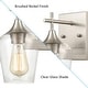 preview thumbnail 9 of 17, Angers Modern Simplicity 1-Light Clear Glass Wall Sconce Industrial Bathroom Vanity Lighting