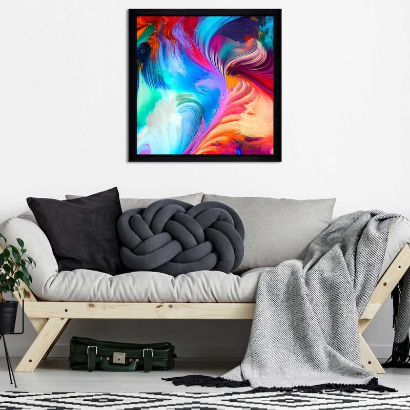 "Constructed Dreams VII (Square)" by Nikita Mann Print on Acrylic