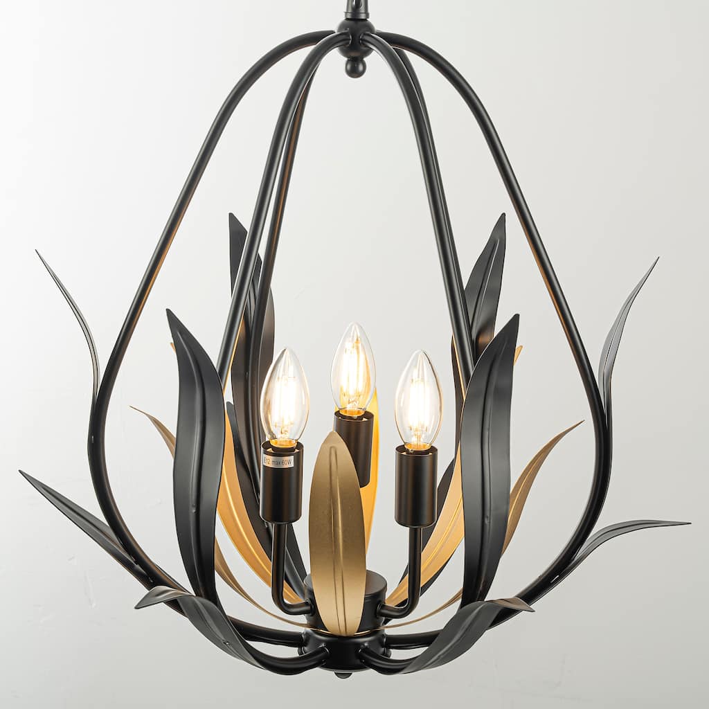 Elora 3-Light Modern Farmhouse Pendant Light - 15 In. Wide