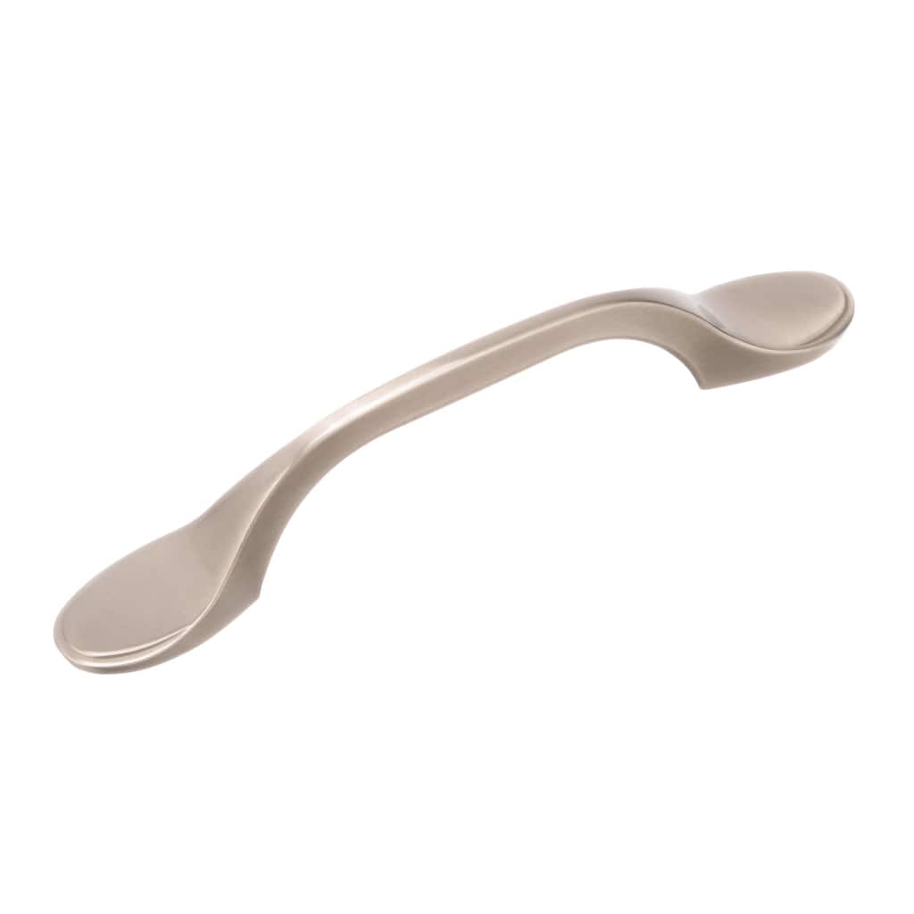 Ravino 3 in (76 mm) Center-to-Center Satin Nickel Cabinet Pull